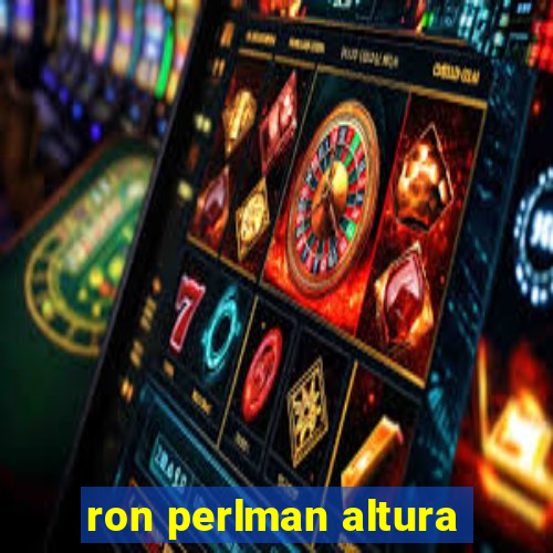 ron perlman altura